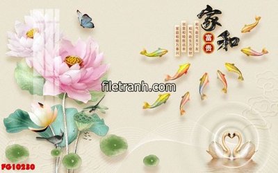 File tranh File in tranh tường hiện đại FG10230 (bản gốc) treo tường