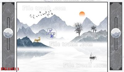 File tranh gốc File in tranh tường hiện đại FG1033 (bản quyền) Filetranh.com