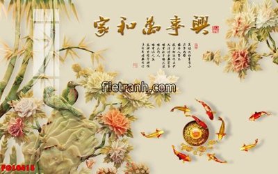 File gốc File in tranh tường hiện đại FG10415 (trang trí) phòng trẻ em