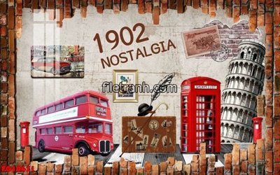 File tranh in tráng gương File in tranh tường hiện đại FG10471 (siêu nét)