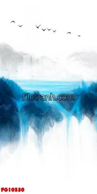 Tải file File in tranh tường hiện đại FG10530 (gốc) chủ đề phong thủy