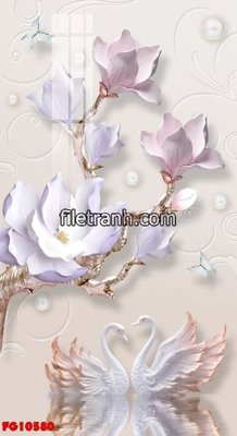 File in lụa File in tranh tường hiện đại FG10580 (chất lượng cao) File in tranh tường hiện đại FG10580