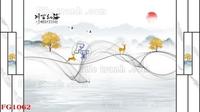 File gốc File in tranh tường hiện đại FG1062 (PNG) chất lượng cao