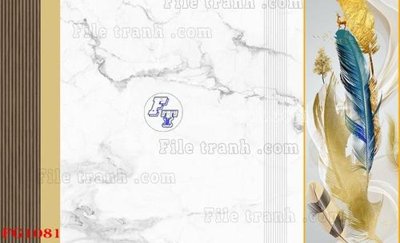 File tranh File in tranh tường hiện đại FG1081 (gốc) in backlit film