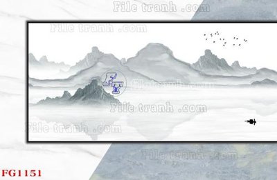 Tải file tranh gốc File in tranh tường hiện đại FG1151 chất lượng cao