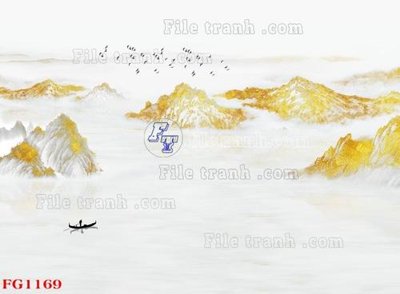 File in ấn File in tranh tường hiện đại FG1169 (bản gốc) sắc nét