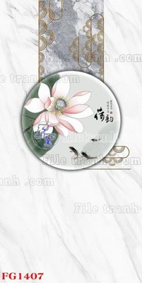 Tải file File in tranh tường hiện đại FG1407 (ảnh gốc) in tranh kính