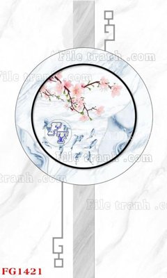 Ảnh gốc file in lụa File in tranh tường hiện đại FG1421 chi tiết