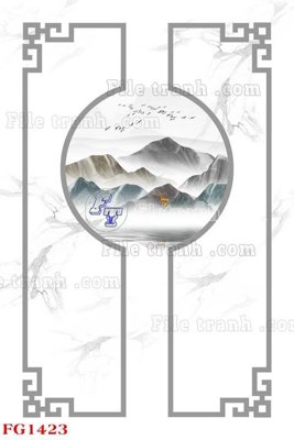 File tranh File in tranh tường hiện đại FG1423 (ảnh gốc) độ nét vượt trội