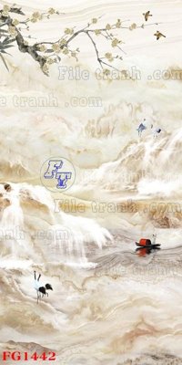 File gốc File in tranh tường hiện đại FG1442 (in lụa) cao cấp