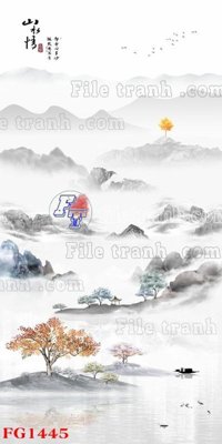 File tranh trang trí File in tranh tường hiện đại FG1445 (file gốc)