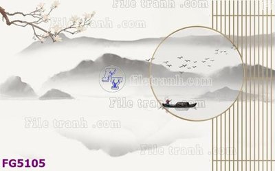 Ảnh mô tả file gốc in mica File in tranh tường hiện đại FG5105