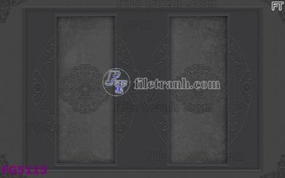 File tranh File in tranh tường hiện đại FG5115 (ảnh gốc) in trần 3D