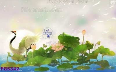 File gốc File in tranh tường hiện đại FG5342 (trang trí) phòng trẻ em