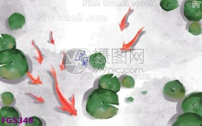 File gốc in mica File in tranh tường hiện đại FG5348 chất lượng