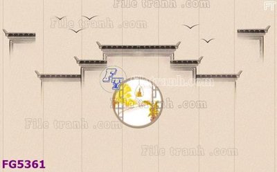 Download file File in tranh tường hiện đại FG5361 (gốc) cho xưởng in