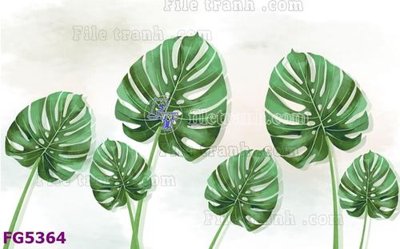 File gốc File in tranh tường hiện đại FG5364 (in lụa) cao cấp