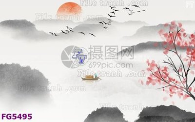 File PSD File in tranh tường hiện đại FG5495 (gốc) tách lớp chi tiết