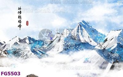 File tranh gốc File in tranh tường hiện đại FG5503 chủ đề hiện đại