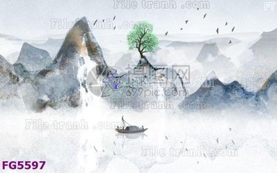 Tải file gốc File in tranh tường hiện đại FG5597 (in không vỡ ảnh)