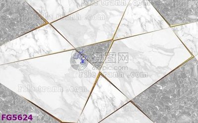 File in trần File in tranh tường hiện đại FG5624 (bản gốc) hoa văn