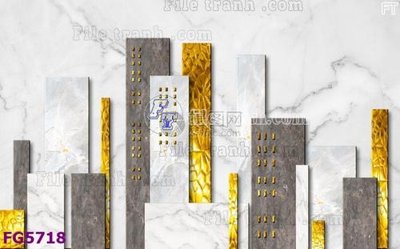 File gốc File in tranh tường hiện đại FG5718 (in lụa) chi tiết cao