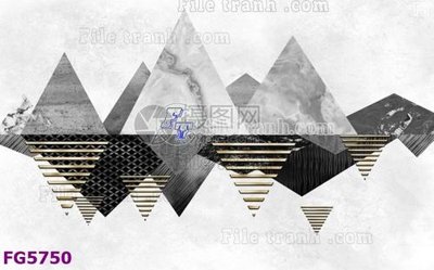 File in trần File in tranh tường hiện đại FG5750 (file gốc) phong thủy