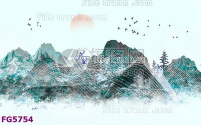 File gốc in ấn File in tranh tường hiện đại FG5754 (sẵn sàng tải về)