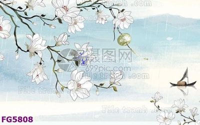 Download file File in tranh tường hiện đại FG5808 (gốc) in mica cao cấp