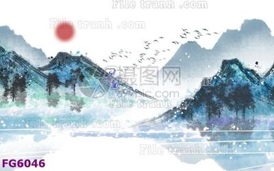 Download file gốc File in tranh tường hiện đại FG6046 (in lụa) cao cấp