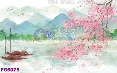 File tranh File in tranh tường hiện đại FG6075 (ảnh gốc) sắc nét hoàn hảo