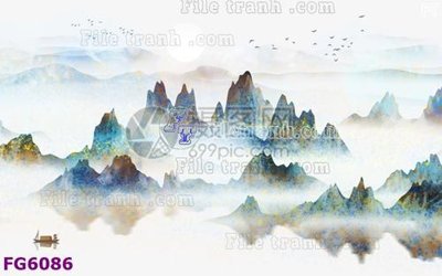 File gốc File in tranh tường hiện đại FG6086 (PNG) chất lượng cao