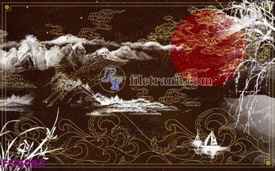 File gốc File in tranh tường hiện đại FG6093 (in tráng gương) nghệ thuật