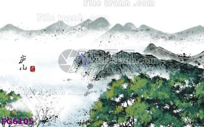 File gốc File in tranh tường hiện đại FG6105 (AI/EPS) cho in ấn