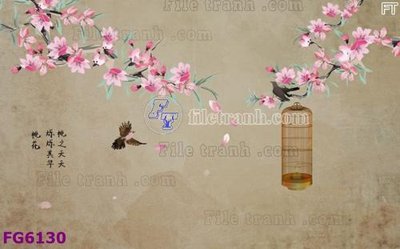 File tranh File in tranh tường hiện đại FG6130 (ảnh gốc) độ nét vượt trội