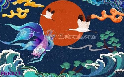 Tải file File in tranh tường hiện đại FG6223 (gốc) làm tranh treo tường