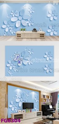 File ảnh File in tranh tường hiện đại FG6304 (gốc) in biển hiệu