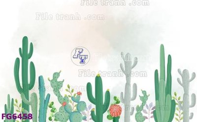 File gốc File in tranh tường hiện đại FG6458 (in lụa) họa tiết 3D