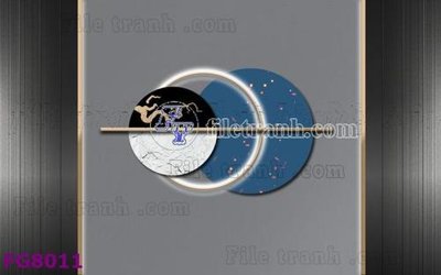 File tranh File gốc in đá cẩm thạch hiện đại FG8011 (gốc) phong cách tối giản