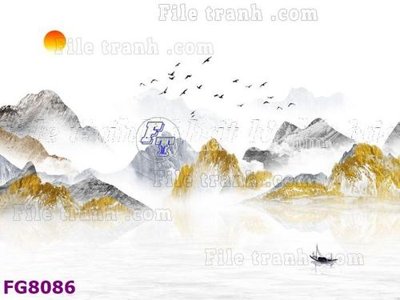 File gốc File gốc in đá cẩm thạch hiện đại FG8086 (dành cho quảng cáo)