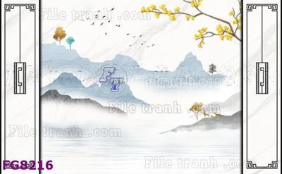 File ảnh gốc File gốc in đá cẩm thạch hiện đại FG8216 không vỡ nét