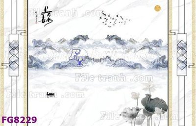 File ảnh File gốc in đá cẩm thạch hiện đại FG8229 (gốc) in standee
