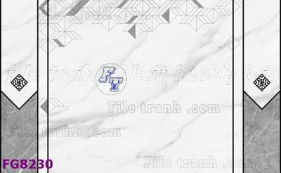 File gốc File gốc in đá cẩm thạch hiện đại FG8230 (trang trí) phòng ngủ