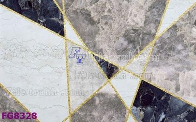 File in trần File gốc in đá cẩm thạch hiện đại FG8328 (file gốc) hoa văn 3D