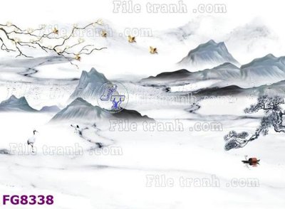 File tranh gốc File gốc in đá cẩm thạch hiện đại FG8338 chủ đề hiện đại