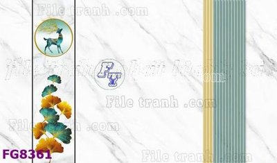 File tranh in trần File gốc in đá cẩm thạch hiện đại FG8361 (ảnh gốc siêu nét)