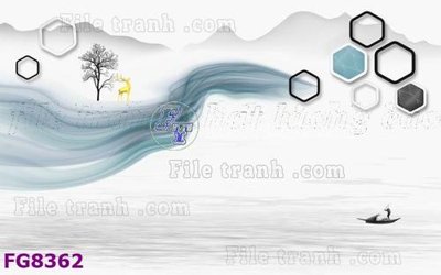 Ảnh mô tả file gốc in mica File gốc in đá cẩm thạch hiện đại FG8362