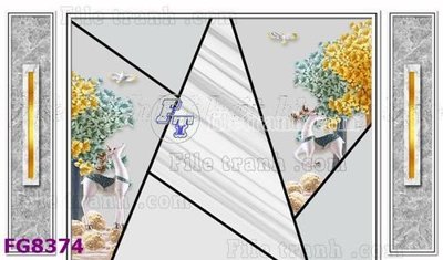 Download file gốc File gốc in đá cẩm thạch hiện đại FG8374 (in mica) logo