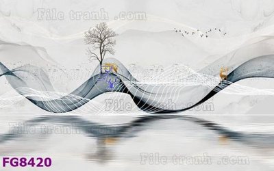 File ảnh File gốc in đá cẩm thạch hiện đại FG8420 (gốc) cho trang trí nội thất