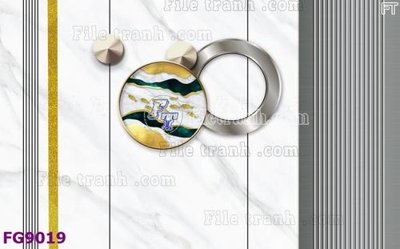 Download file File in tranh tường hiện đại đẹp FG9019 (gốc) in mica bàn thờ